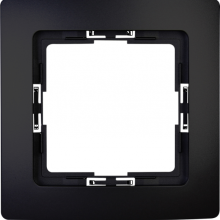 Kopp HK05 - Afdekraam 1-voudig mat-zwart