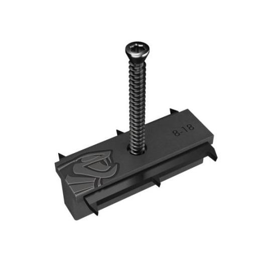 Cobra hybride Clip 8-18 L montageset tbv WPC schroef 4,8x43 mm 90st + bit per set